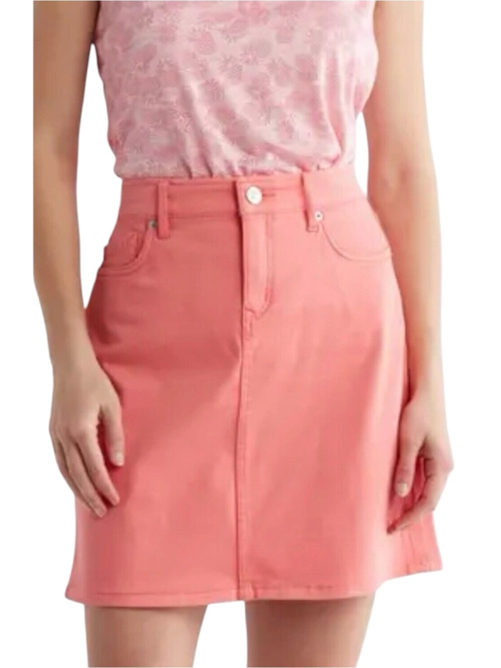 NWT Tommy Bahama Boracay Beach Short Skirt size 12 in Pure Coral